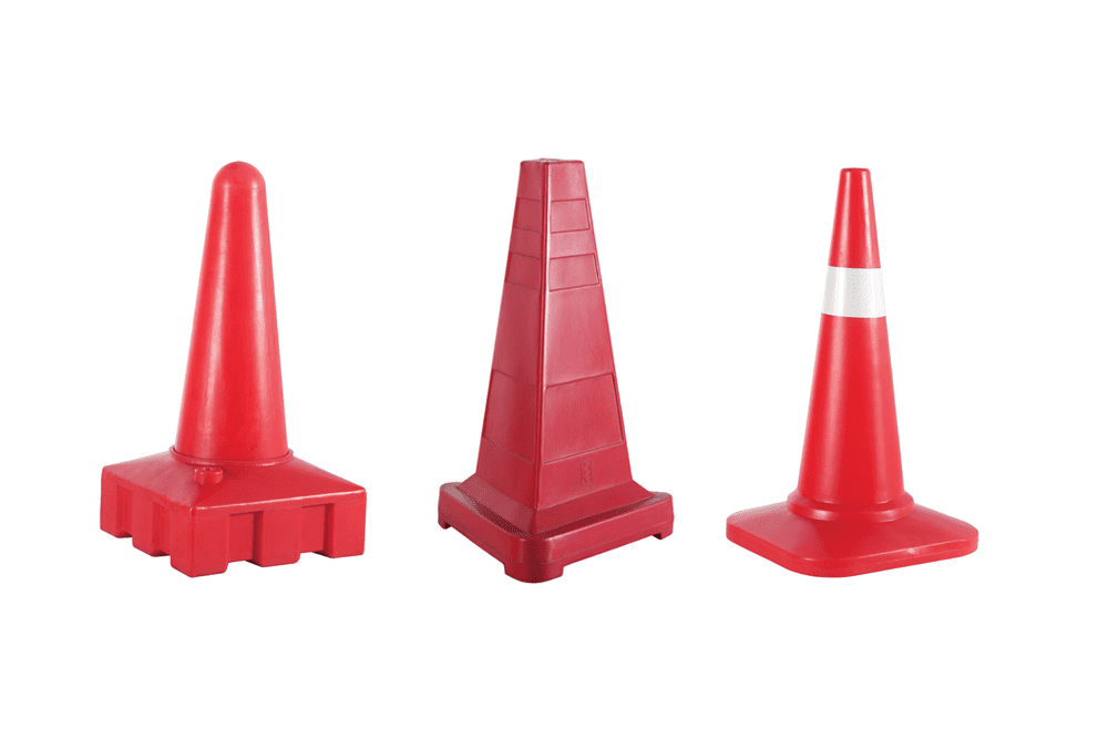 POLYETHYLENE (PE) TRAFFIC CONE - - Contact us to address piping requirements - Chin Lean Plastic Factory Perak Malaysia